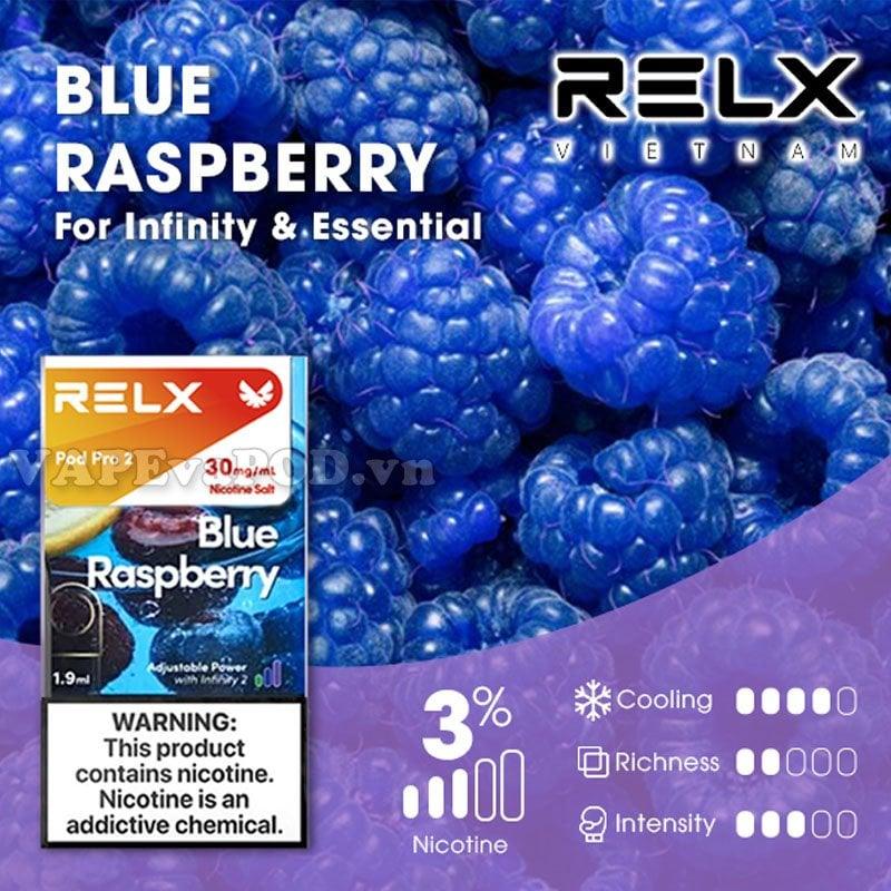relx拋棄式煙彈藍莓口味